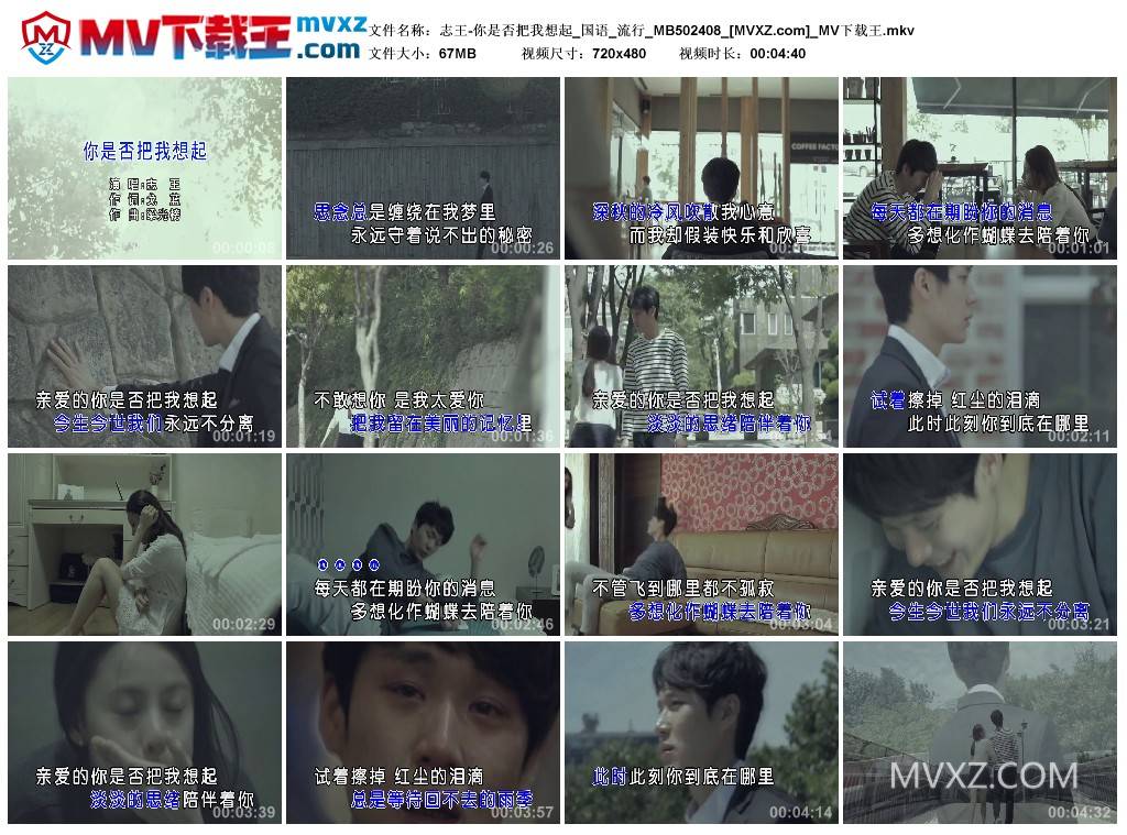 志王-你是否把我想起_国语_流行_MB502408